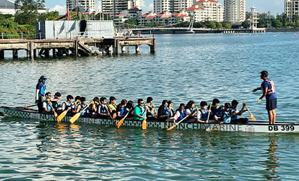 Dragon Boating: A Team-Building Journey for BBA Students