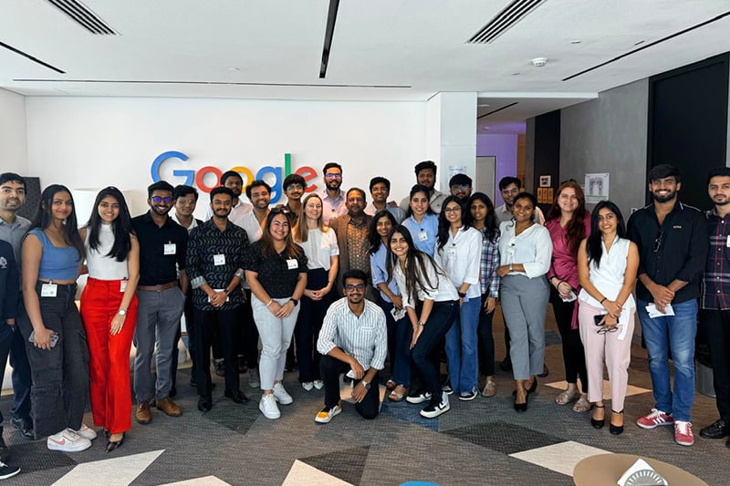 A Day at Google: Students Learn Strategies for Brand Growth and Success